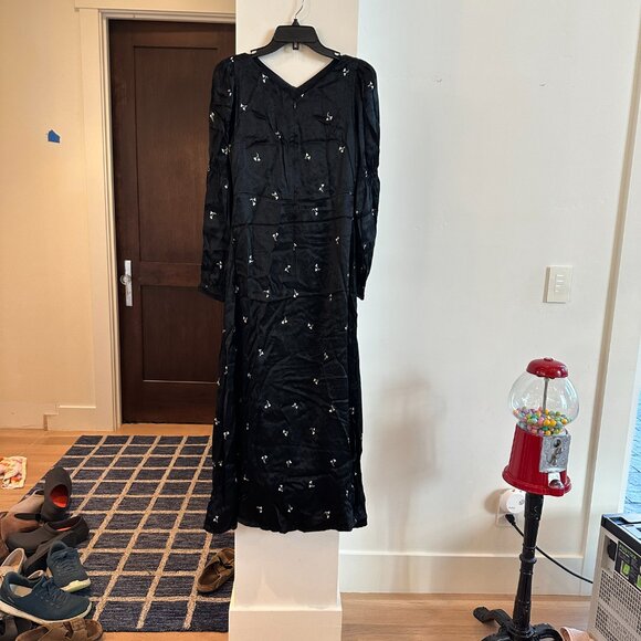 Maria Stanley Lewis Botanical Dress Size S - Picture 5 of 7